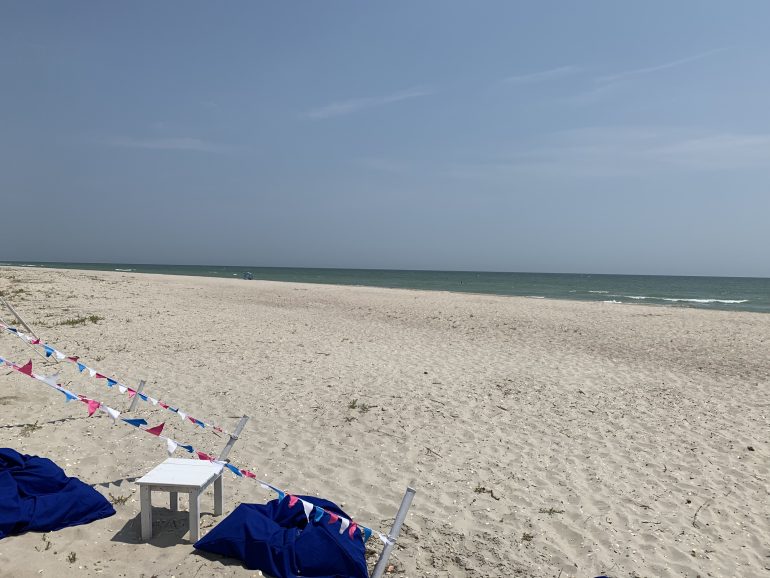 Пляж курорта Катранка 2019